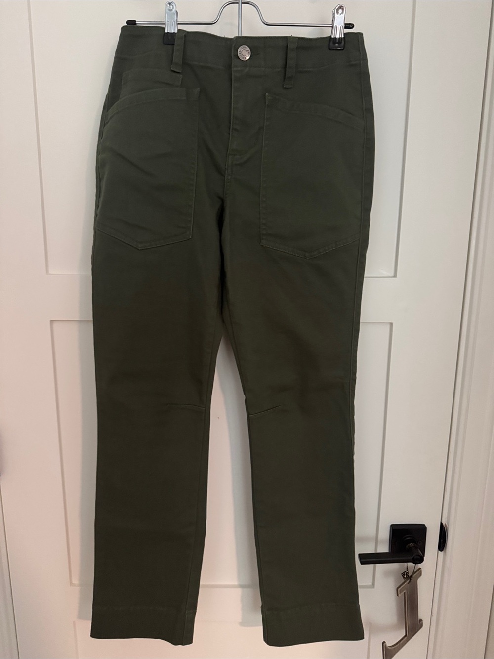 CAbi Men's Utility Cargo Pants in Olive